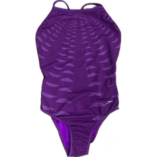 MAIÔ SPEEDO OPEN SLIM VIBES - ROXO